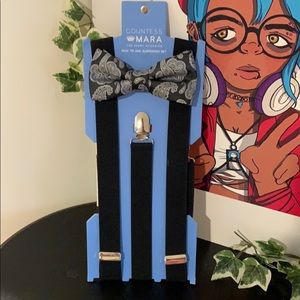 Countess Mara Bow Tie & Suspender Set